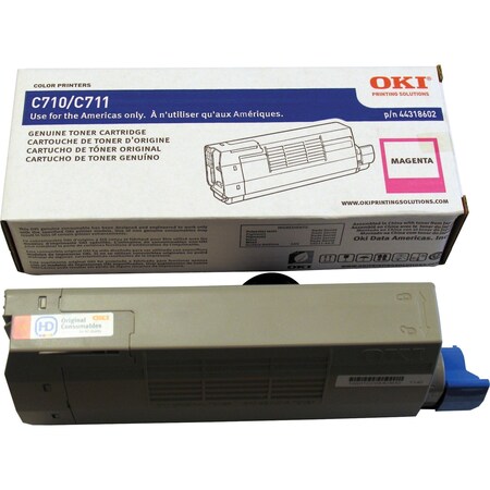 Oki Oki Magenta Toner For C711Dn, C711Dtn, C711N - 11.5K Toner - Iso 44318602